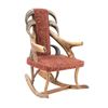 Image 1 : 19th C. Buffalo Horn & Elk Antler Rocking Chair