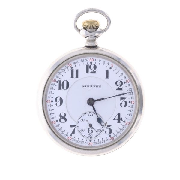 Hamilton Watch Co. 21 Jewels Pocket Watch c. 1930