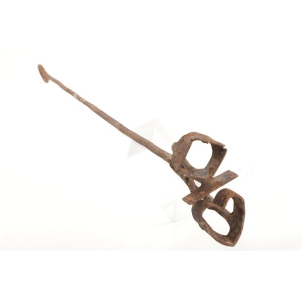 C. 1911- Heart Bar Diamond Branding Iron Montana