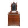 Image 2 : 19th C. Federal-Empire Style Mahogany Dresser