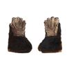 Image 3 : C. 1890-1910 Beaver Stagecoach Gauntlet Gloves