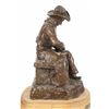Image 16 : Bob Scriver (1914-1999) Bull Durham Cowboy Bronze