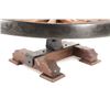 Image 7 : 19th C. Western Covered Wagon Wheel Coffee Table