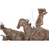 Image 10 : C.M. Russell (1864-1926) The Round Up Bronze