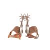 Image 4 : August Buermann Star Stamped Spurs c. 1930's