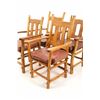 Image 4 : Thomas Molesworth Style Log Chair Set of Four