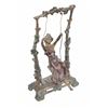 Image 17 : French Mozeau Swinging Woman Bronze c. mid 1900's