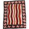 Image 2 : C. 1920 Navajo Valero Stars Eye Dazzler Rug