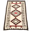 Image 1 : C. 1910-20's Navajo Crystal Trading Post Rug