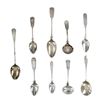 Image 1 : 1840-1910s Large Sterling Spoon Collection (9)