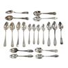 Image 39 : Ca. 1840- Large Decorative Sterling Spoons (19)