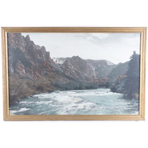 Original Framed Ismay, Montana Photograph c. 1915