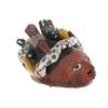 Image 1 : Large Nigerian Polychrome Yoruba Gelede Mask