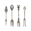 Image 8 : 19th-20th C. European Sterling Forks & Spoons (7)