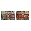 Image 1 : Quaer Tires Thomas Travis Helena, Mont. Ad Sign