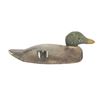 Image 1 : Mallard Duck Wooden & Glass Eye Decoy c. 1940