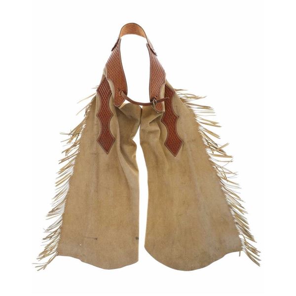 Montana Handmade Cranson Rough Out Fringed Chaps