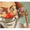 Image 8 : Michael Grow Hoppin Perceptive Clown Painting 1970