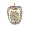 Image 1 : Chinese Porcelain Rose Medallion Gilt Ginger Jar