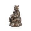 Image 1 : Bob Scriver (1914-1999) Sitting Bear Bronze c 1991