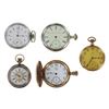 Image 1 : Wind Up Pocket Watch Collection circa Early 1900's