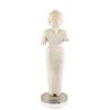 Image 11 : 18th to 19th C. Guan Yin White Quartz Statue