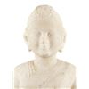 Image 2 : 18th to 19th C. Guan Yin White Quartz Statue