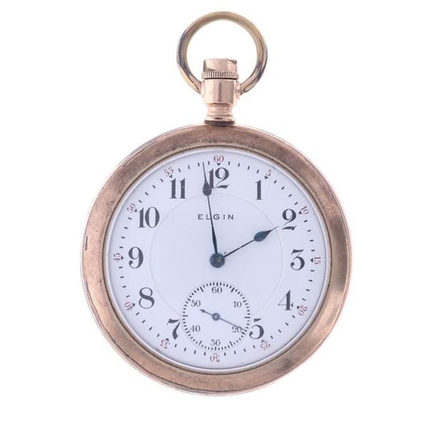 1904 Elgin Grade 280 Pocket Watch & Gold Case