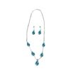 Image 1 : Zuni Turquoise & Sterling Necklace & Earrings