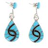 Image 7 : Zuni Turquoise & Sterling Necklace & Earrings
