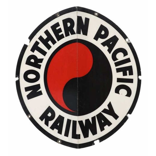 Northern Pacific Railway Original Train Sign