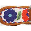 Image 6 : 20th C. Metis Cree Canadian Beaded Men's Moccasins