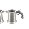 Image 2 : Wilton Pewter Dueling Pistol Beer Tankards (2)