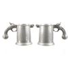 Image 8 : Wilton Pewter Dueling Pistol Beer Tankards (2)