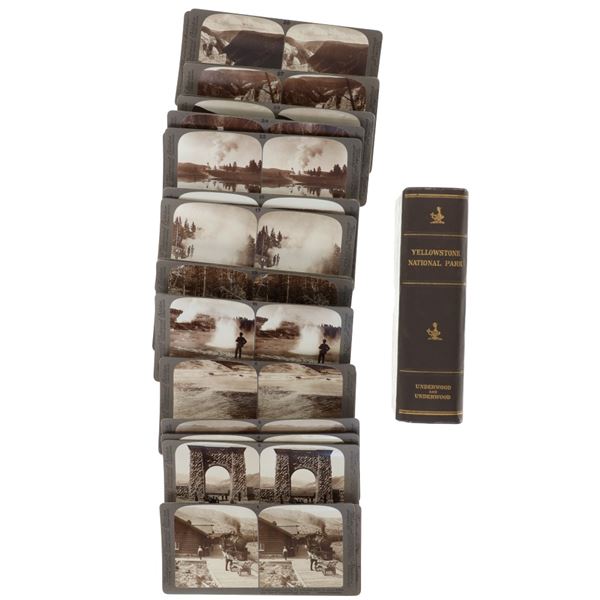 C. 1894- Yellowstone Park Underwood Sterioview Set