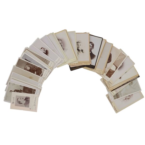 Vintage Cabinet Cards Bozeman, Montana, c. 1890s