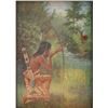 Image 8 : Harold Copping Hiawatha Framed Lithographs 1904