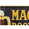 Image 5 : C. 1920's Magnus Root Beer Embossed Tin Sign