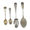 Image 2 : 1859-1950s Decorative Sterling Spoons (14)