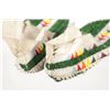 Image 8 : Mid-to-Late 20th C.  Assiniboine Beaded Moccasins