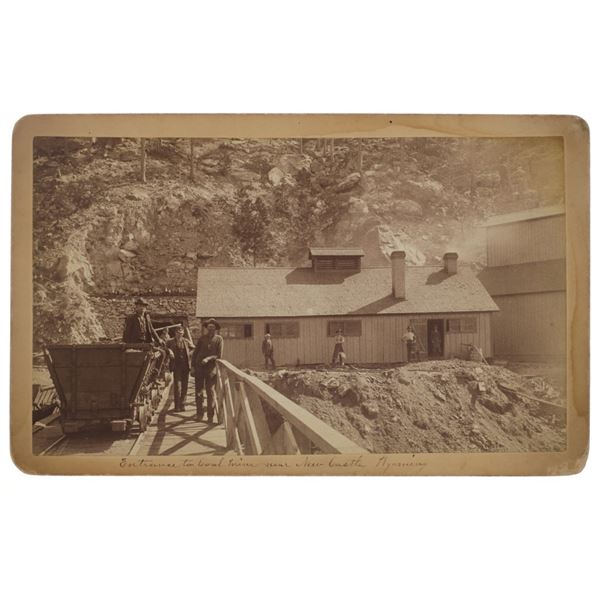 19th C. Cambria Mine Newcastle, Wyoming Photograph