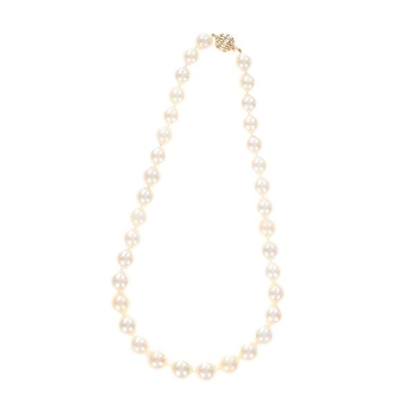 Opulent Silver Champagne South Sea Pearl Necklace