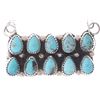 Image 2 : Navajo R. Sam Sterling Silver Turquoise Necklace