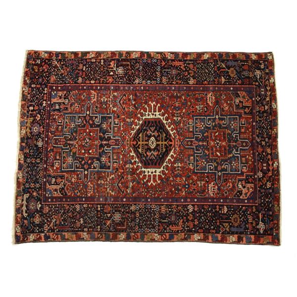 Iranian East Azerbaijan Karadja Carpet c. 1920's