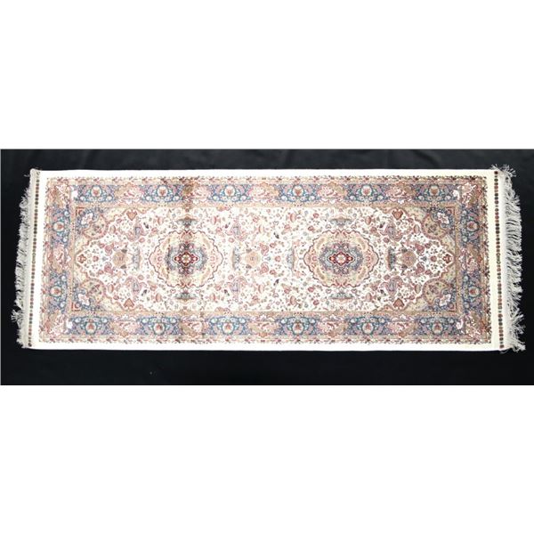 Hereke Turkish Fine Silk Runner Rug