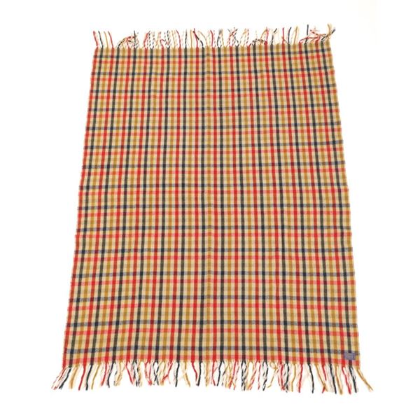 Early Pendleton Buffalo Check Plaid Blanket