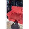 Image 2 : RED PILLOWBACK SOFA