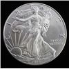 Image 3 : LOT 10 AMERICAN EAGLE 1 OZ SILVER DOLLAR COINS