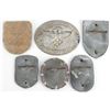 Image 2 : 6 WWII GERMAN REICH KUBAN & SA SHIELD BADGES LOT