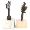 Image 4 : LOT OF 2 GERMAN THIRD REICH EAGLE DESK DECORATIONS